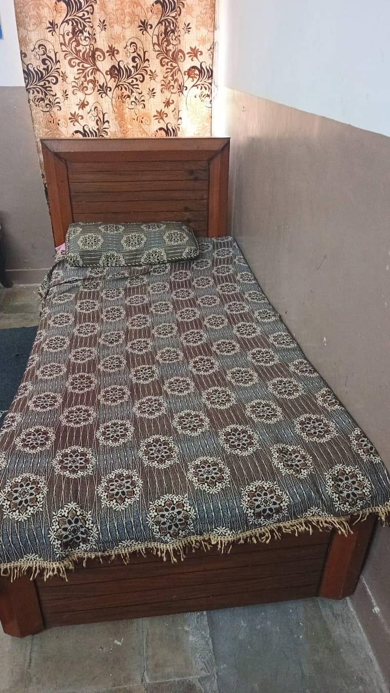 single Bed without mattress 1