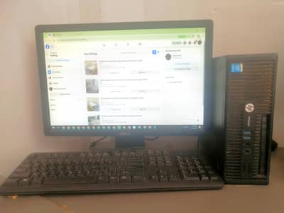 Hp Prodesk Core i5 4th Gen Setup And Accessories