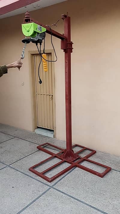 Portable Mini Electric Hoist Crane 200KG | Electric Lifter with Stand