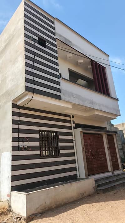 120 Sq Yard Brand New Ground + 1 House For Sale Al Noor Multipurpose Society Sector 54-A Scheme 33.