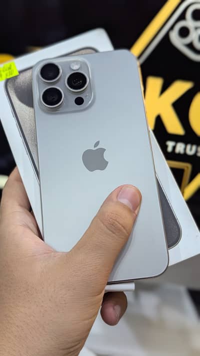 Apple iPhone 15 ProMax  16 Pro max PTA| Apple iPhone 17 Pro Max 256GB