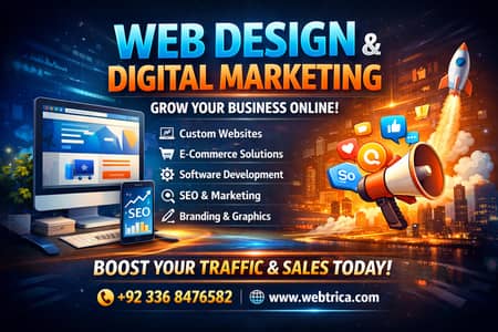 Premium Web Design & Digital Marketing, Domain & Hosting, SEO Services