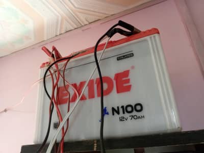 Exide battery N 100 70AH