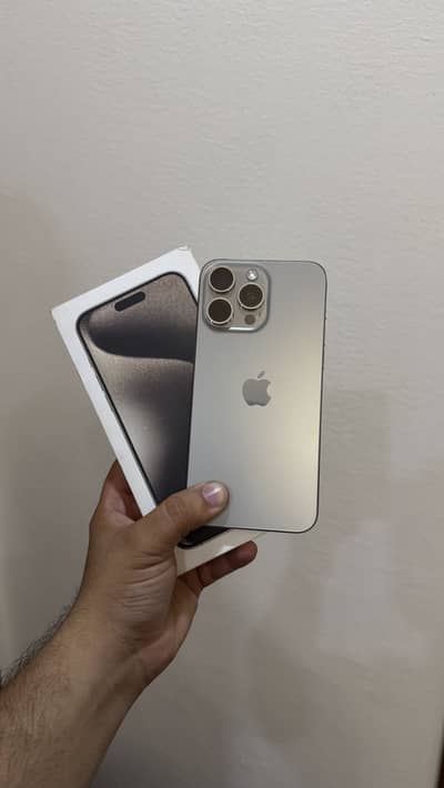 IPhone 15 Pro Max 256GB HK 100% BH WATERPACK PTA APPROVED