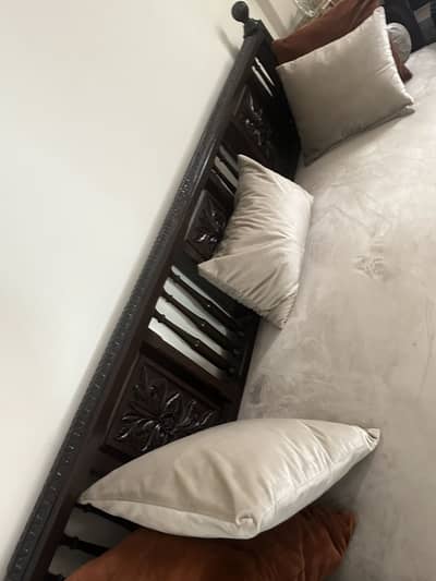 Wooden sofa set