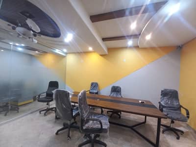 1 Kanal Vip House Double Storey For Silent Office With Big Hall Upper 3 Beds Lower Only For Office Available For Rent In Johar Town Lahore