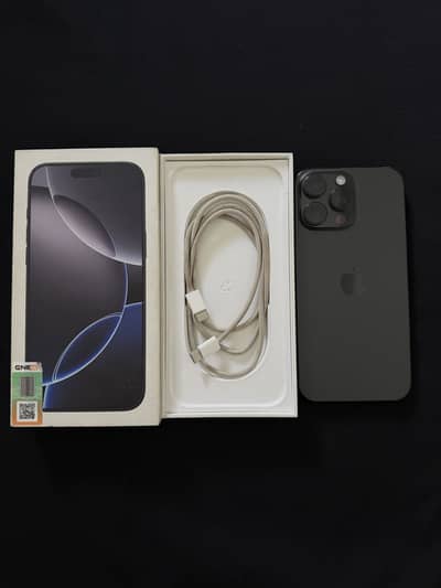 IPHONE 16 PRO MAX 256GB PTA APPROVED 95BH FULL BOX
