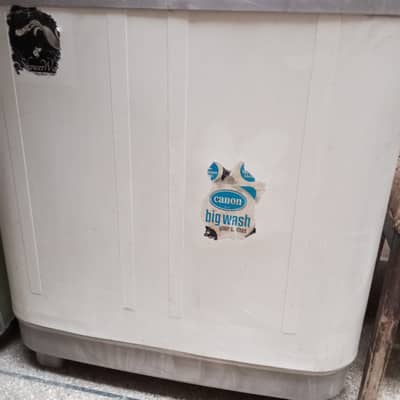 A Canoon semi automatic washing machine for sale.