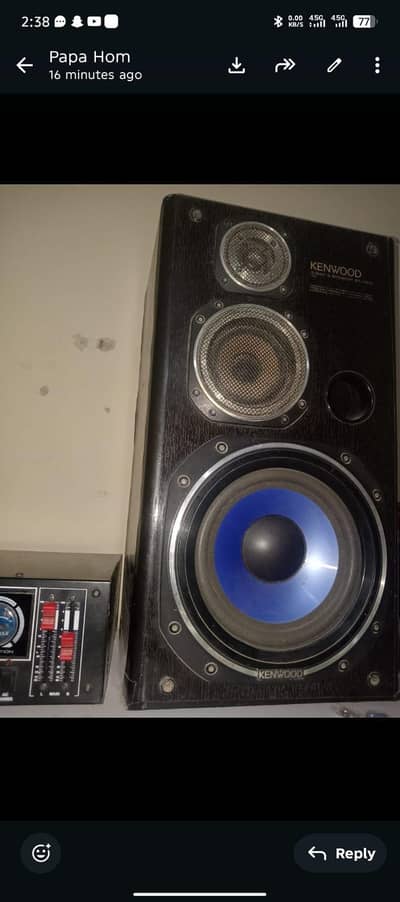 Kenwood ka speaker h hor D max ka amm h all okay h bass kolti be ach h