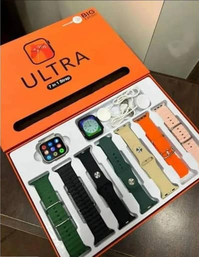 PREMIUM ULTRA SMART WATCH || CASH ON DELIVERY ALL OVER PAKISTAN