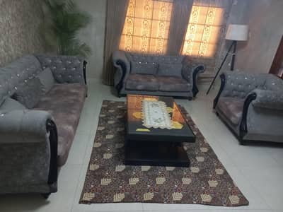 sofa set with table