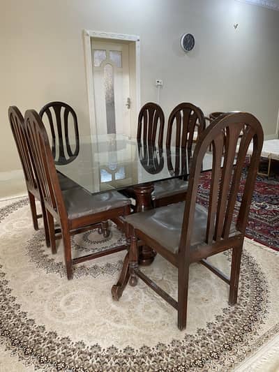 6 Seater Dining Table Set