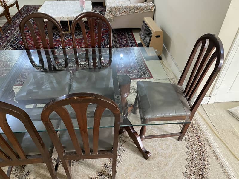 6 Seater Dining Table Set 2