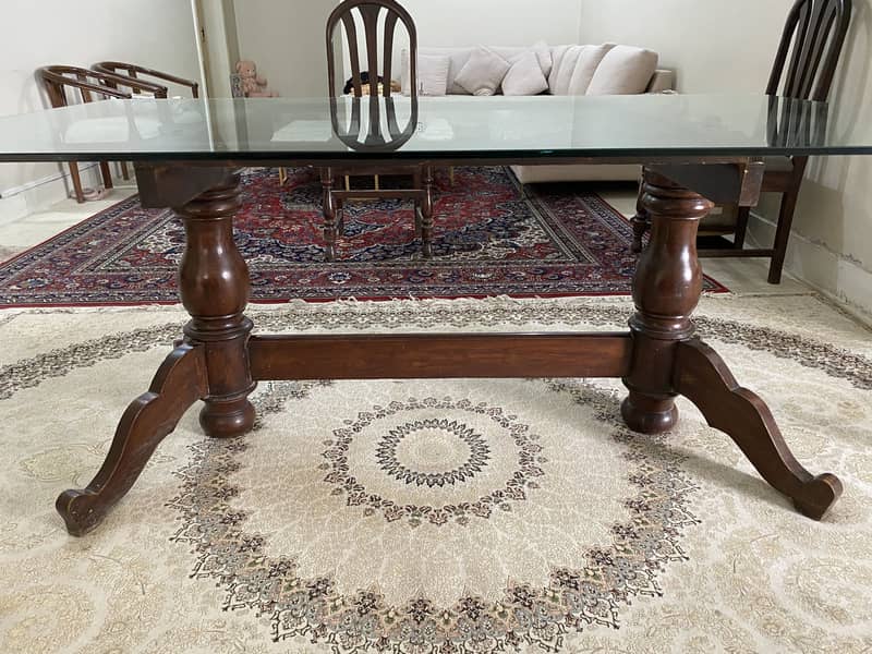 6 Seater Dining Table Set 3
