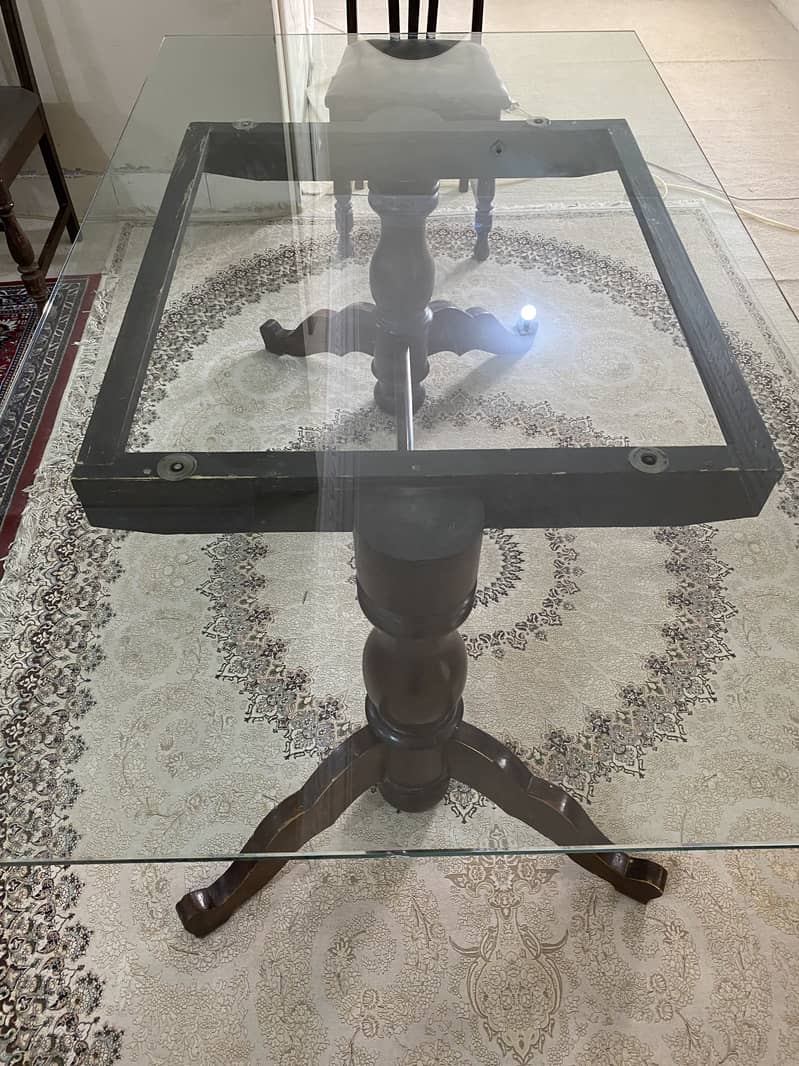 6 Seater Dining Table Set 4