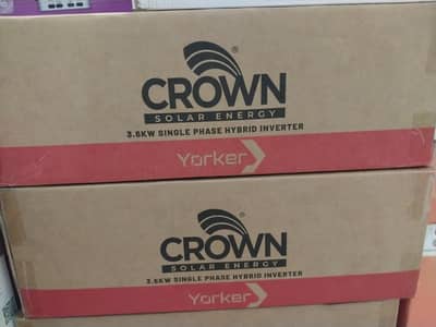 CROWN 3.6 kW hybrid inverter
