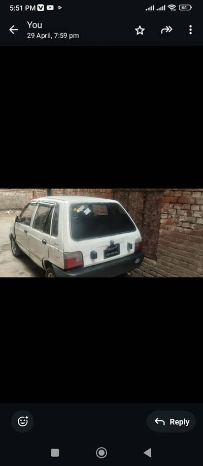 Mehran 91 model lush condition
