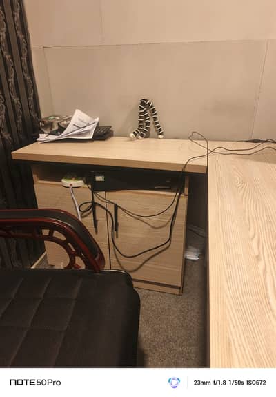 Office tables and chair