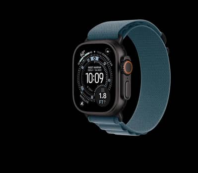 Apple watch ultra3 grey  celecon strap