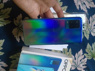 oppo a54 4+4/128 pta approved 5000 mAh battery fast charging 16 mp cam