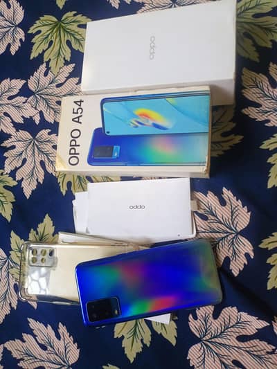 oppo a54 4+4/128 pta approved 5000 mAh battery fast charging 16 mp cam