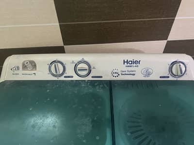 Haier Semi-Automatic Washing Machine with Dryer