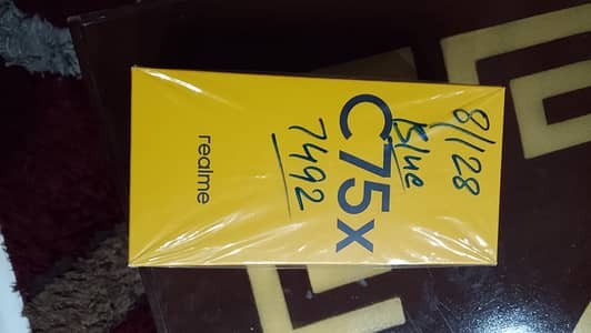 Realme C75x brand new