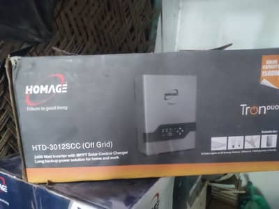 Homage inverter tron duo HTD-3012SCC (OFF GRID)