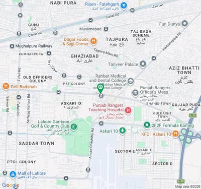 10-Marla Plot Availabe For Sale Main Zarar Shaheed Road Lahore Cantt