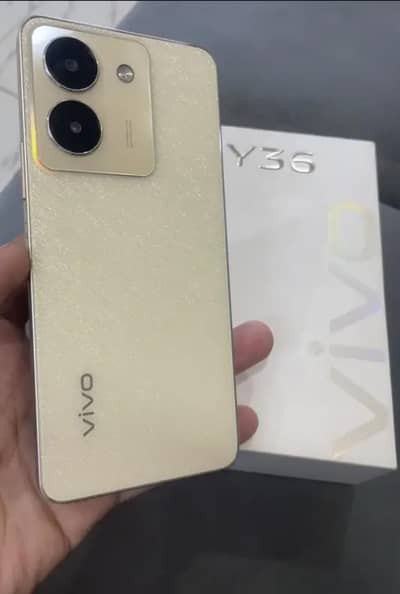 Vivo Y36 8+8 256GB With Box 10by9.5