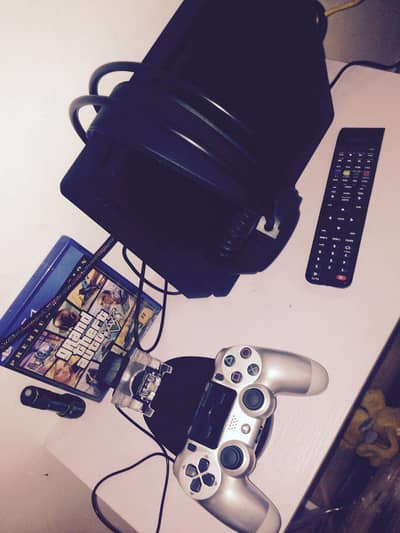 Ps4 slim model new console with a lot of games