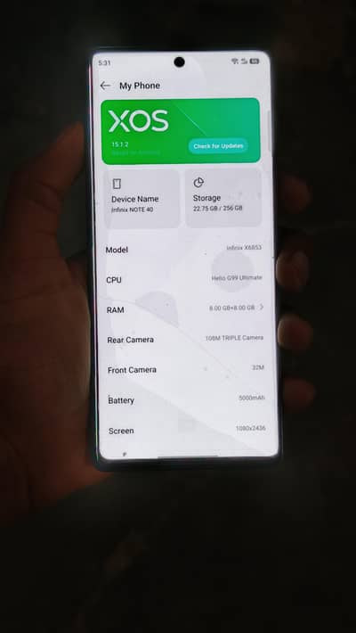 Infinix note 40 sale