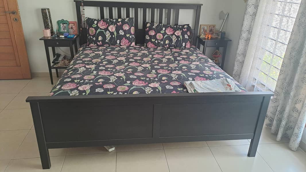 Ikea Hemnes Bed set/L shape sofa 2