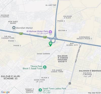 Direct Owner Deal Plot For Sale In Saadi Garden
