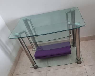 tv table glass