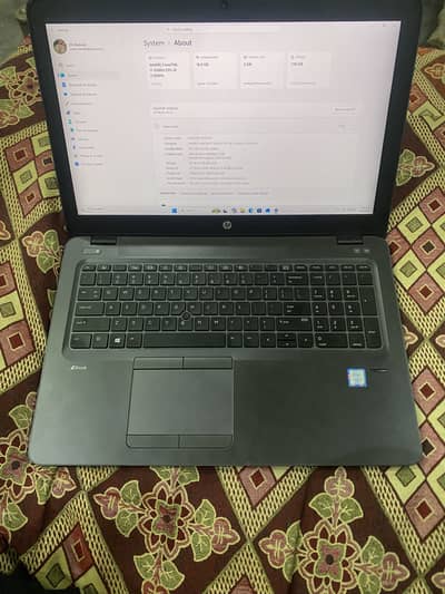 HP Zbook 15u G3