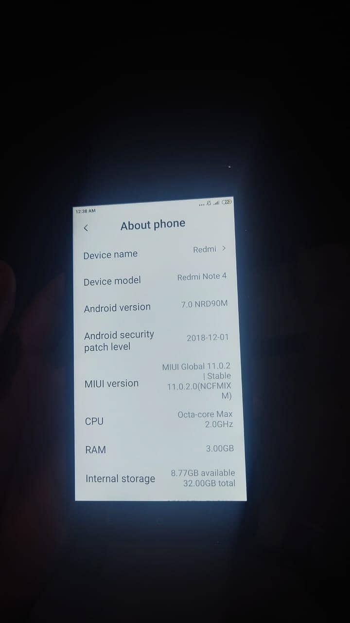 Redmi note 4 4