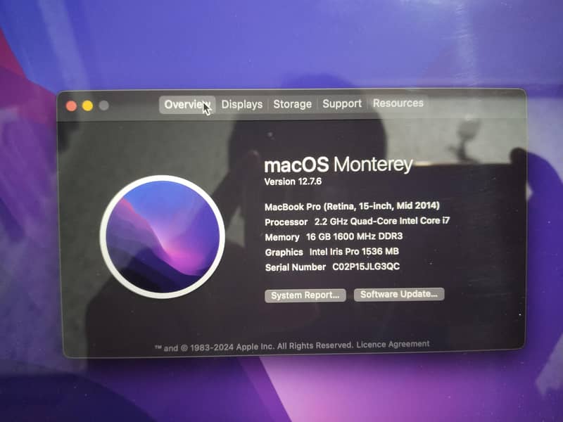 MacBook pro 2015 3