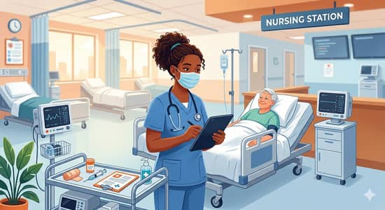 nurse needed for helping an old lady (85 year old)