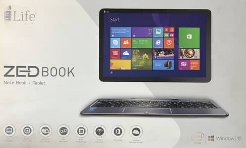 iLife ZEDBOOK Notebook + Tablet