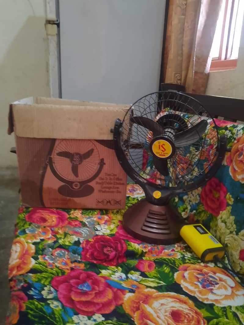 chargeable fan 2