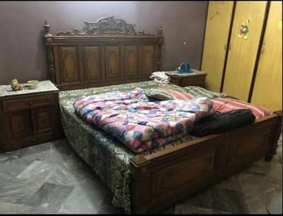 Wooden Bed
