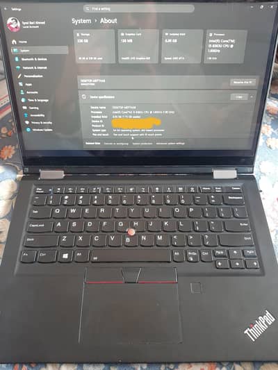 Lenovo Yoga X390 Convertible 360 With Pen and Touch