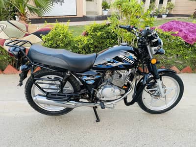 Suzuki GS 150 Special Edition 2021 Model Karachi Number