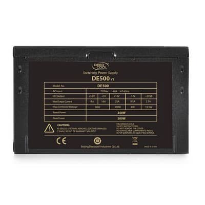 500w DeepCool 80 plus Branded power supply