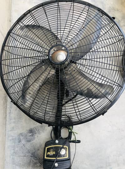 Indus Fan For sale on Good price all ok attach on Wall