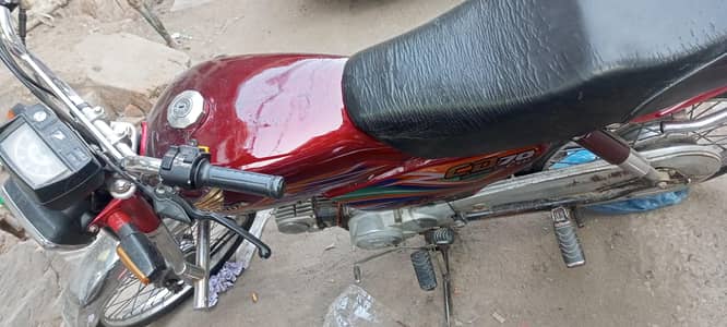 100% original bike Honda CD 70 2020 model