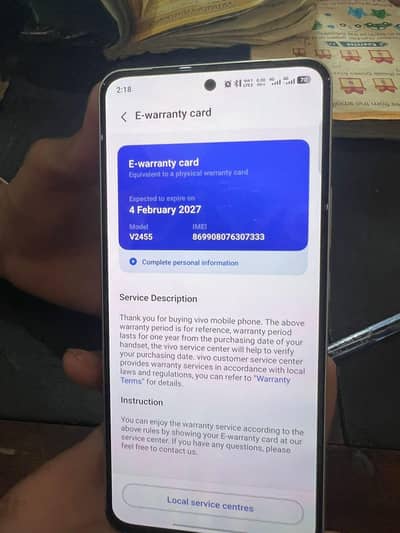 vivo y400