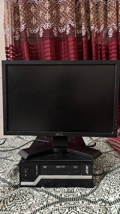 Budget Gaming PC Setup– i5 2400,8GB RAM, AMD R5 340X +Dell monitor