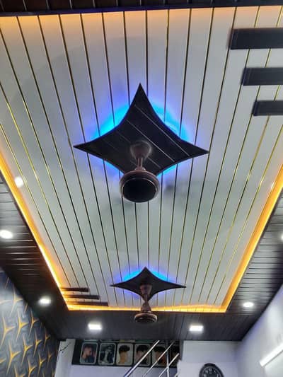 Pop ceiling . PVC ceeling . PVC Door . 2*2 Ceeling